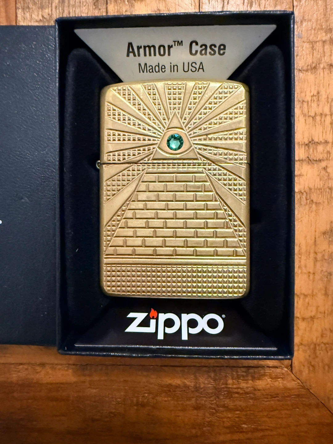 Zippo Armour Case “eye of providence“ lighter - photo 2