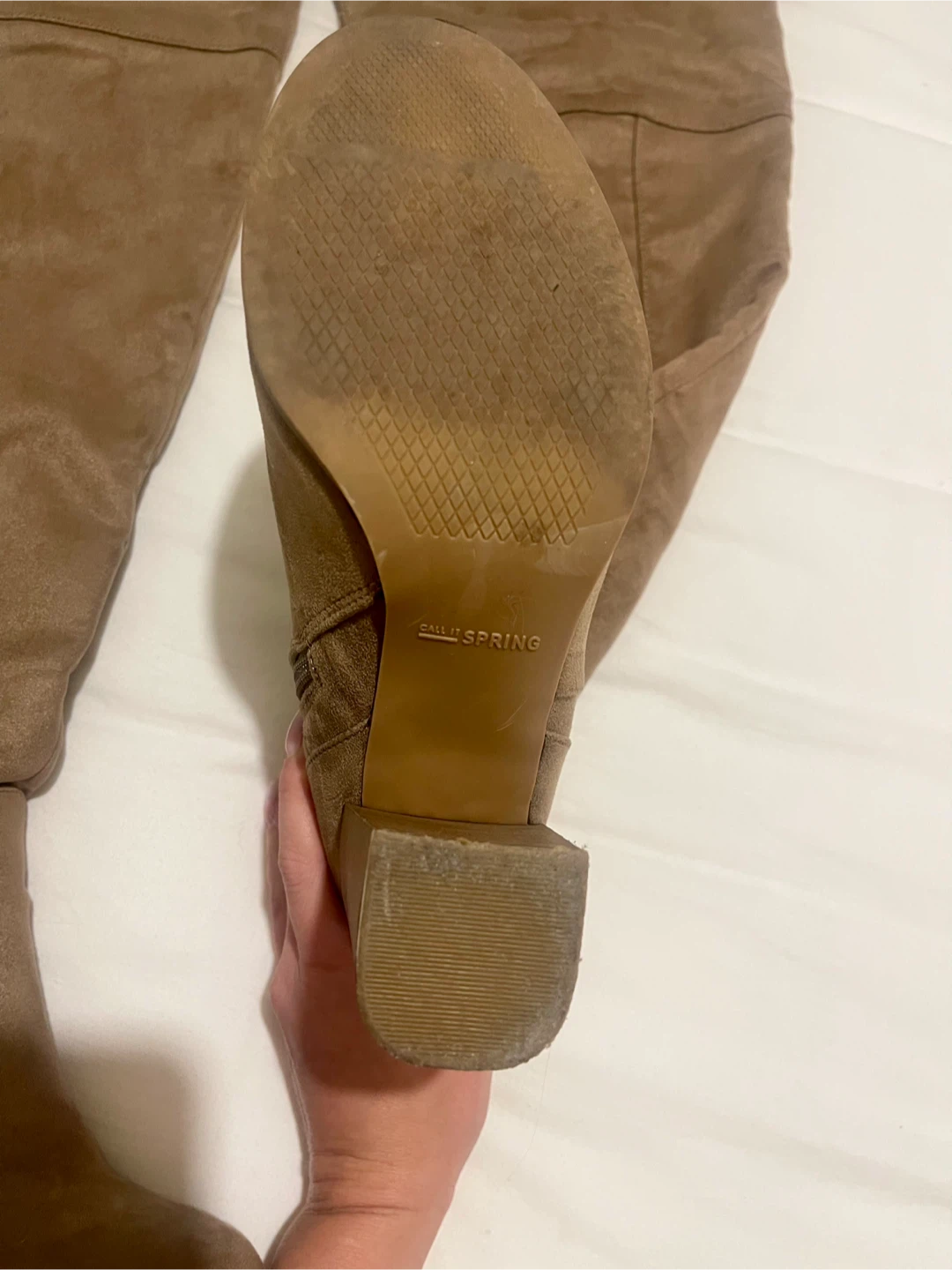 Over the knee suede boots - photo 3