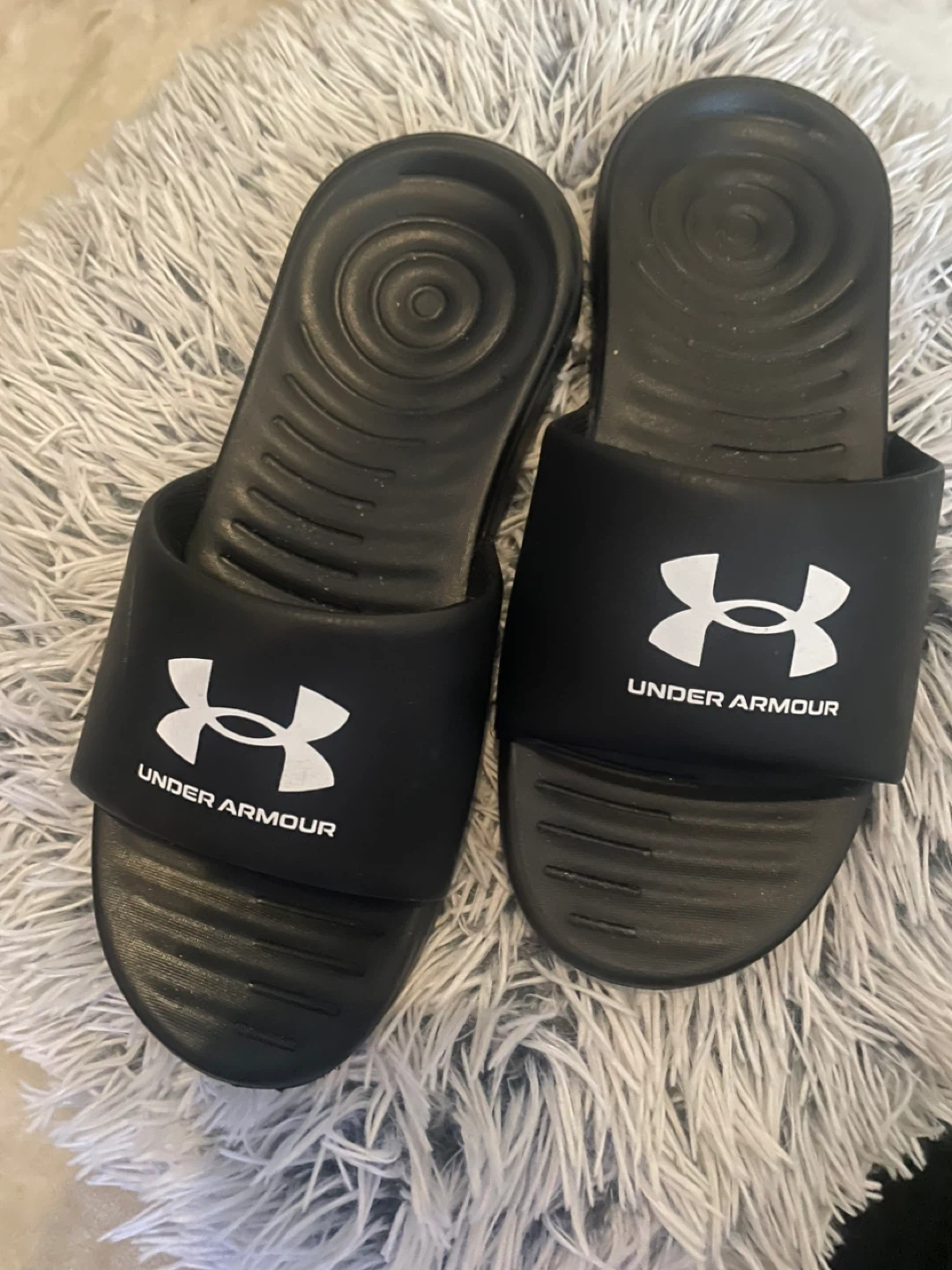 Under Armour Black Slides - photo 2