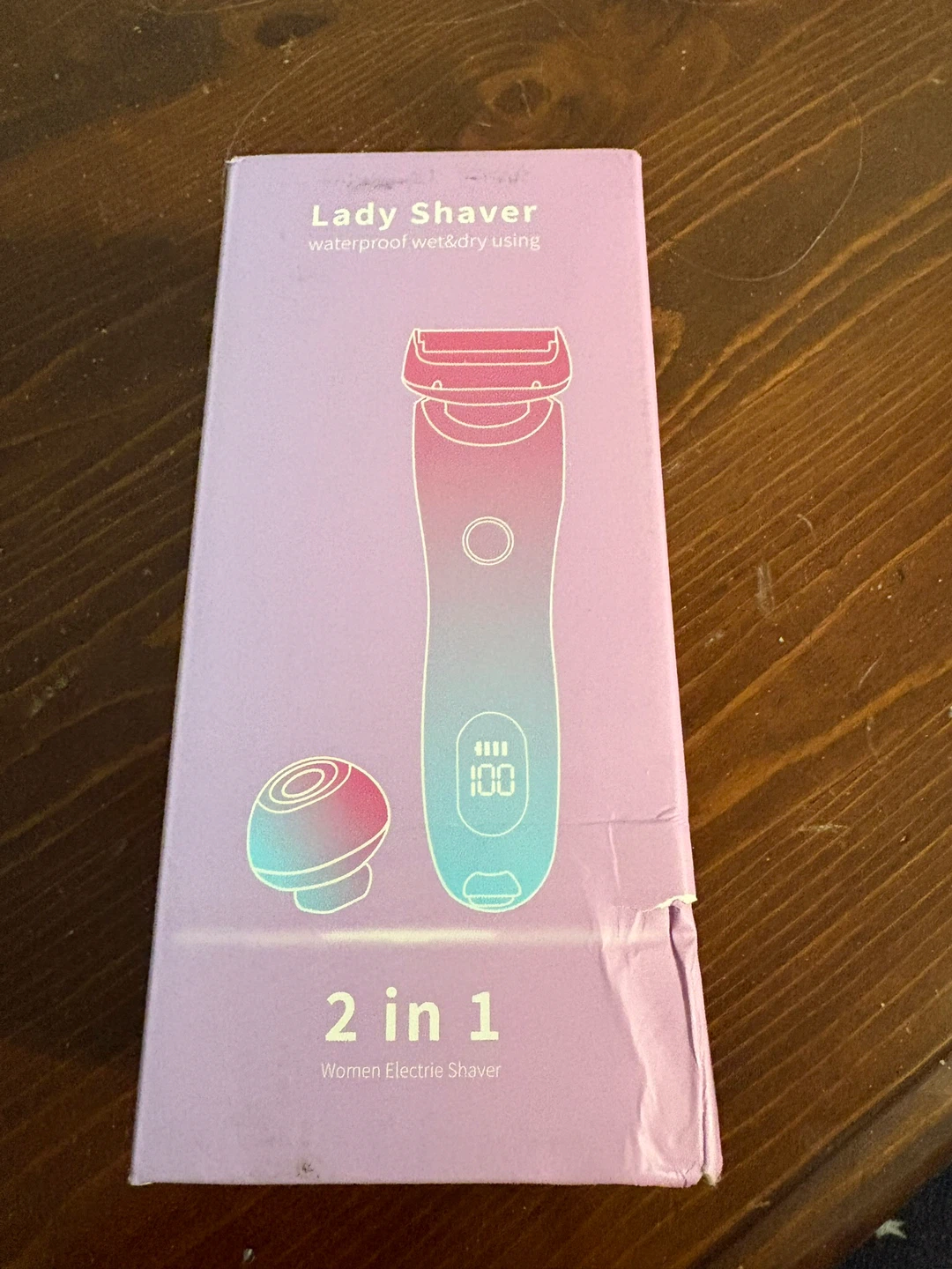 Lady Shaver 2 in 1 Women Electric Shaver