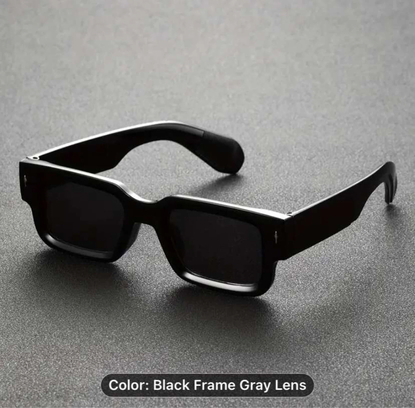 Black Frame Gray Lens Sunglasses