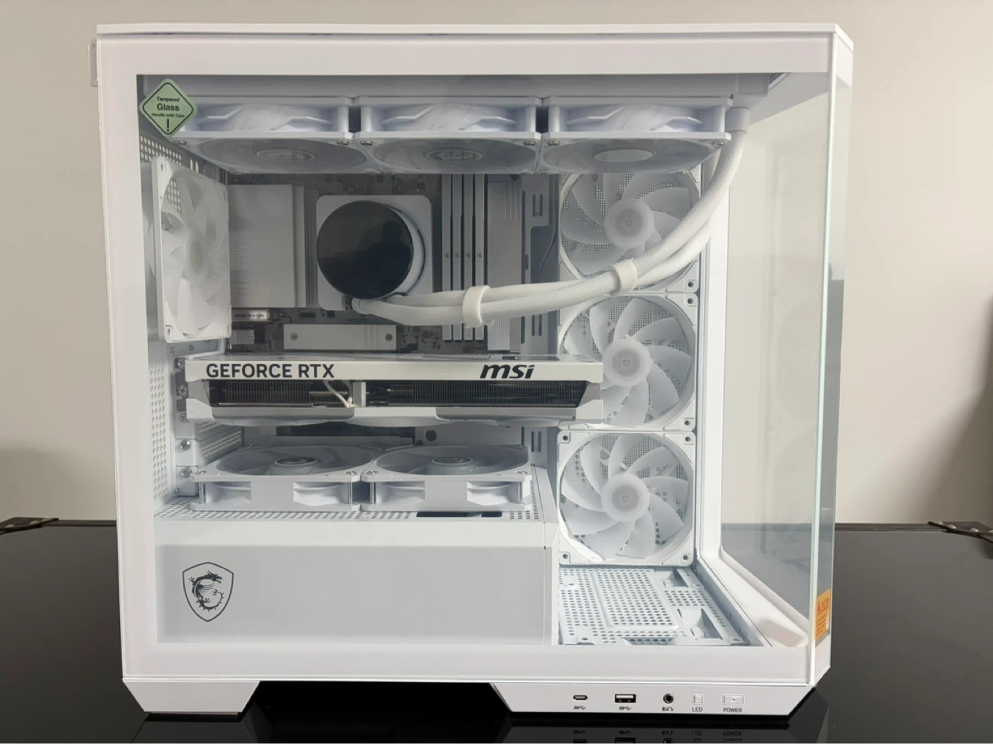 Custom MSi Project Zero Gaming PC
