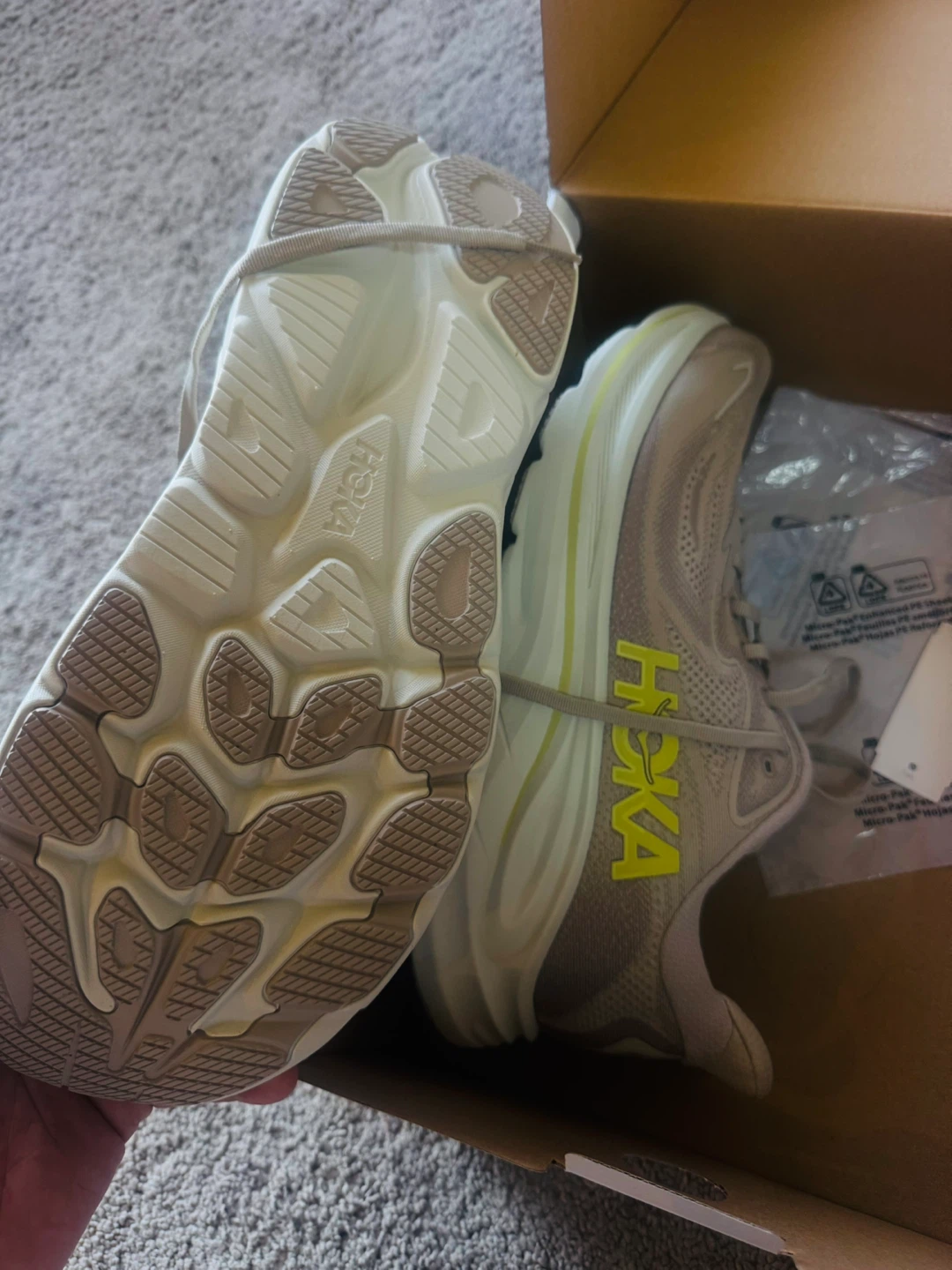 Hoka Clifton 10 Men's Running Shoes Size 12.5D - photo 2