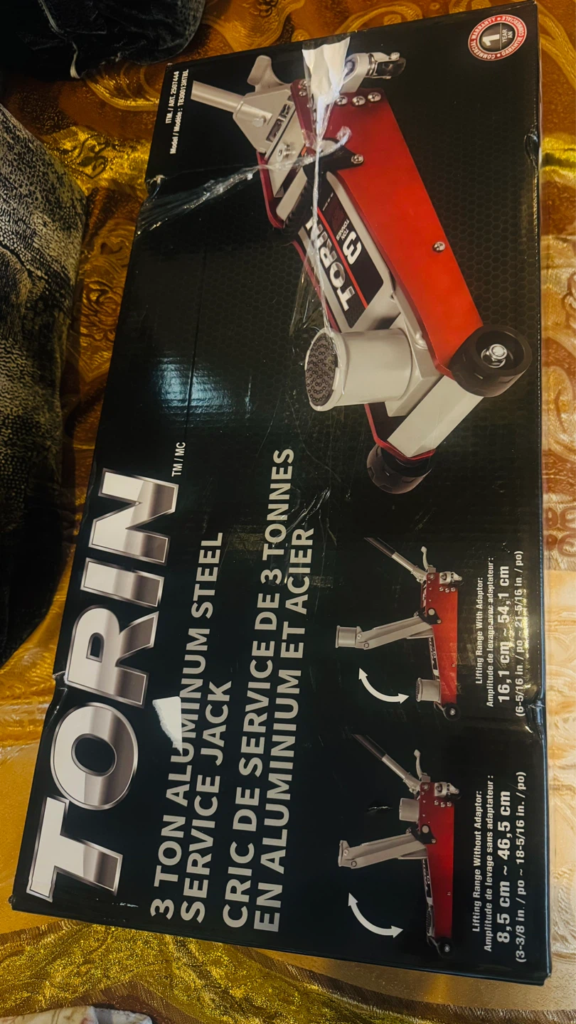 Torin 3 Ton Aluminum Steel Service Jack - photo 2
