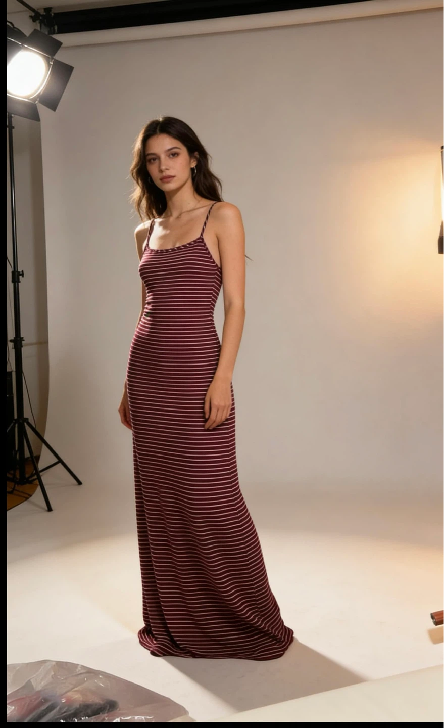 Soho Striped Maxi Dress size M