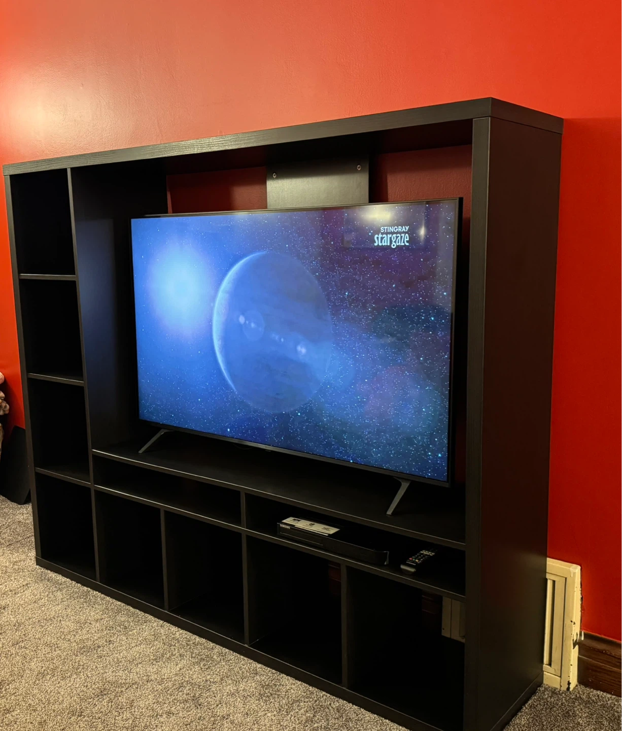 Black Entertainment Center / Media Console