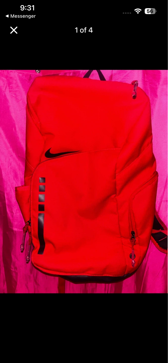 Nike Elite Red Backpack