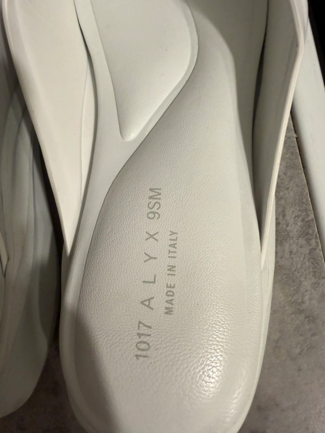 ALYX 1017 White Slide Sandals - photo 3