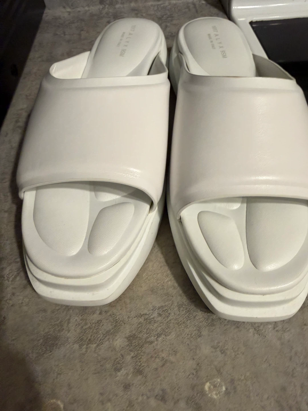 ALYX 1017 White Slide Sandals - photo 2