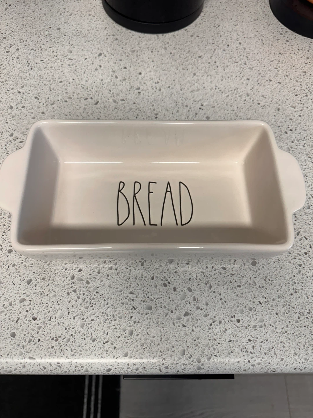 Rae Dunn "BREAD" Loaf Pan