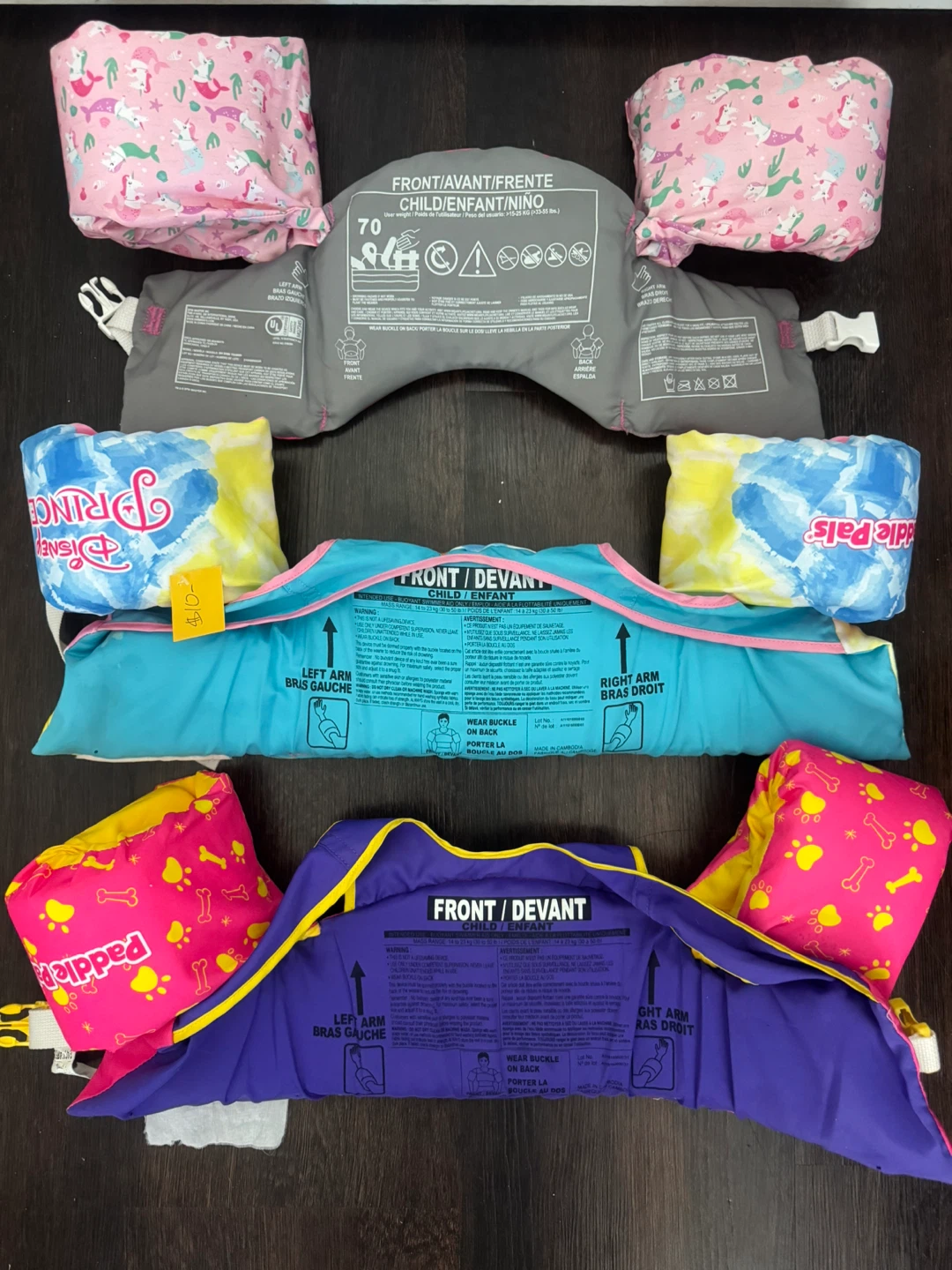 Selling 3 Kids life jacket/ water wing Floaties for $10 each - photo 2