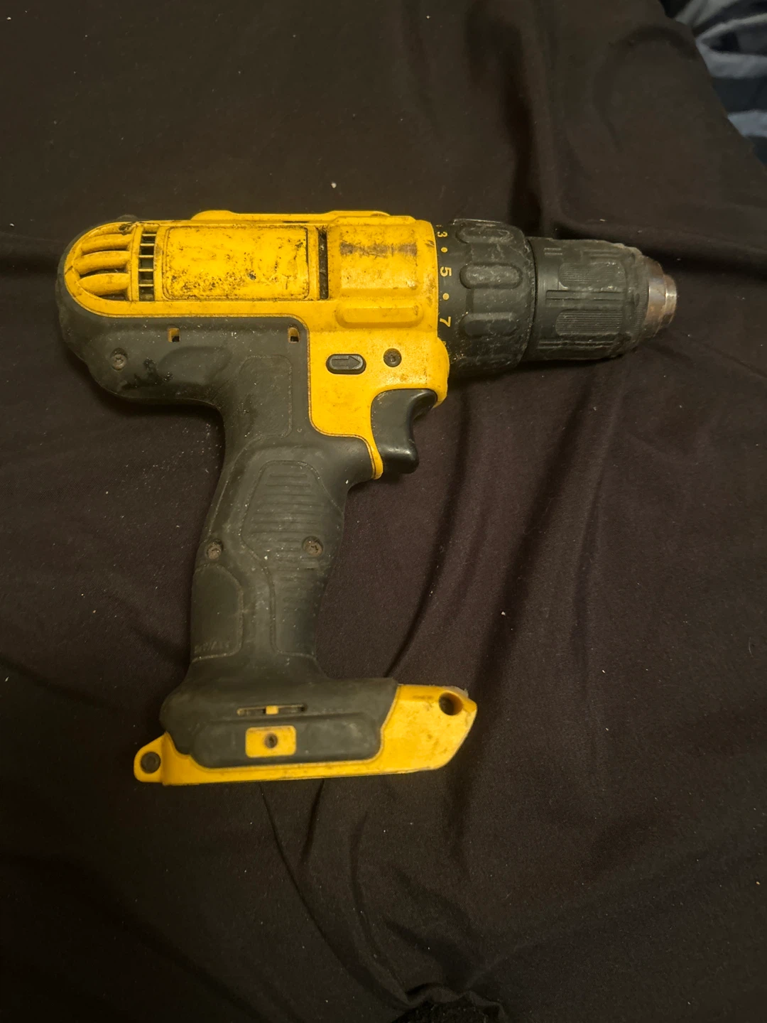 Yellow DeWalt Cordless Drill