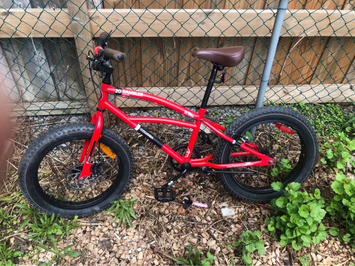 Columbia 20" Rambler Fat Tire Bike
