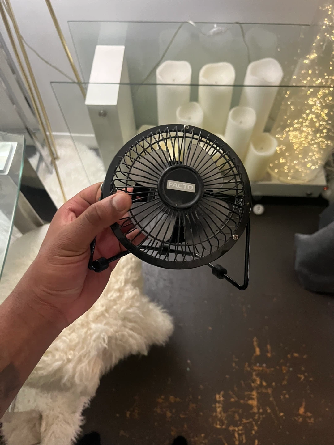 FACTO 4" Metal USB Fan - photo 4
