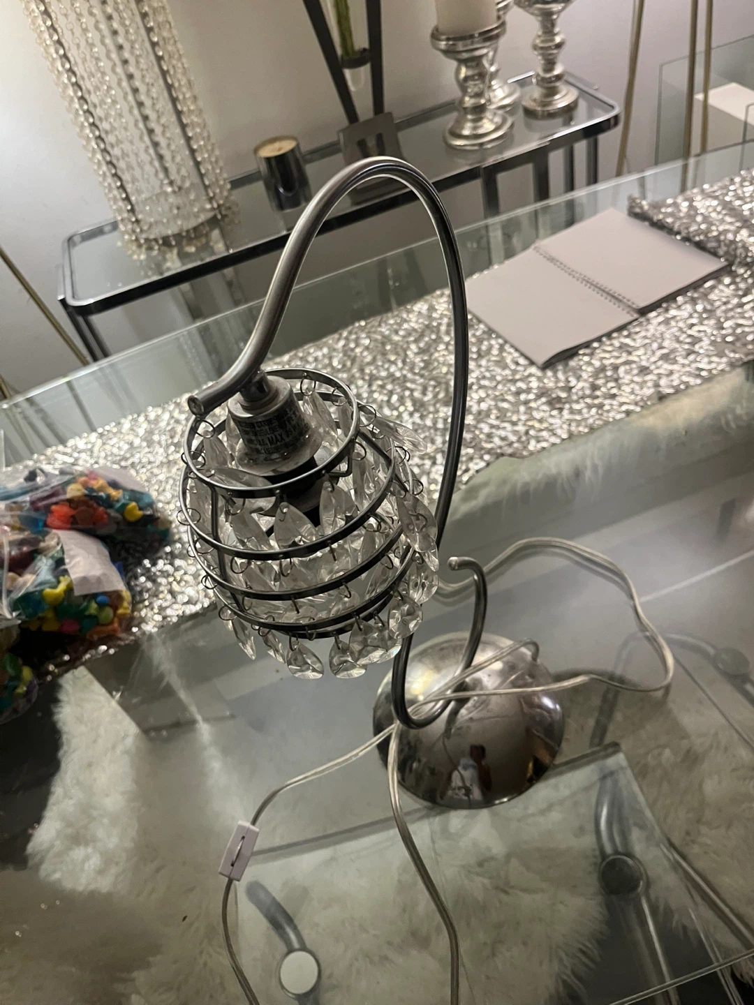 Crystal Accent Table Lamp - photo 4