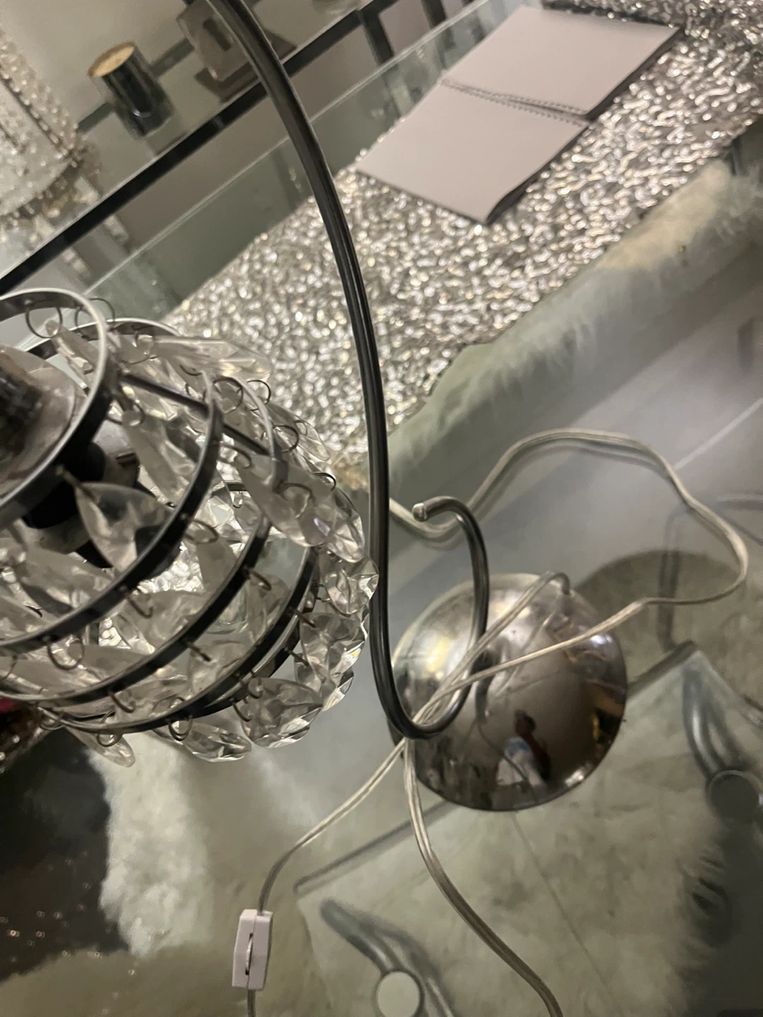 Crystal Accent Table Lamp - photo 3