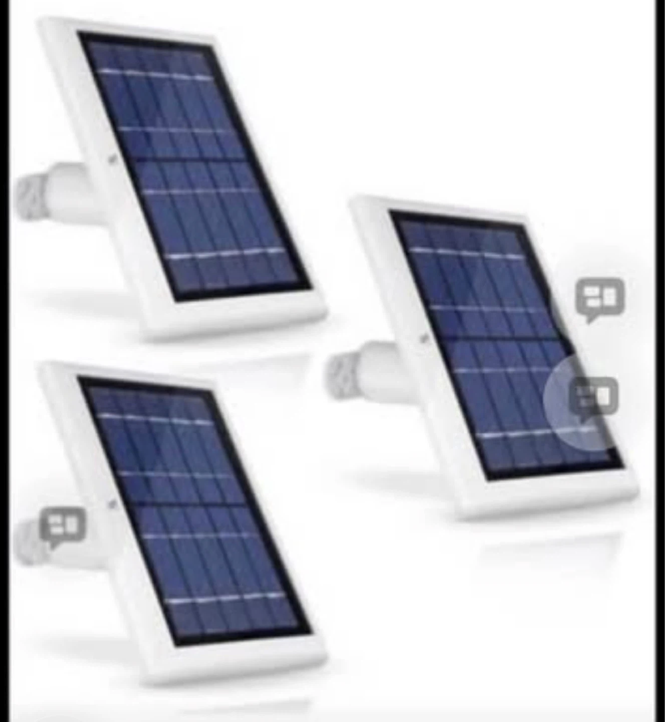 3 Solar panels