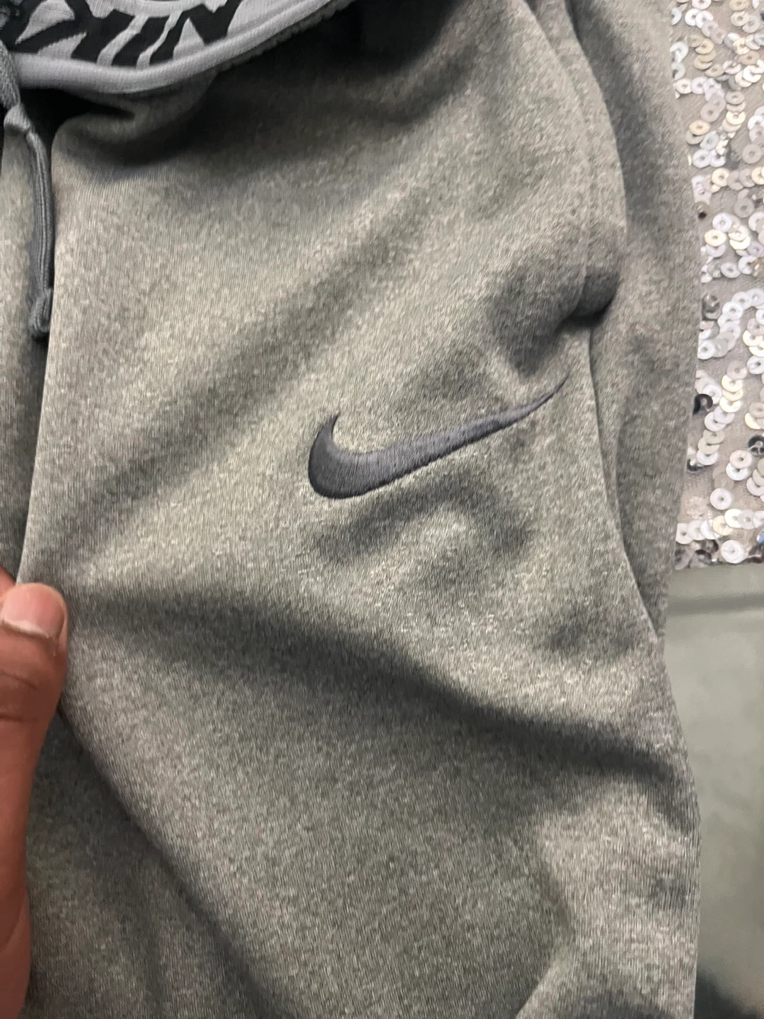 Nike Therma-Fit Sweatpants Grey Size S - photo 2