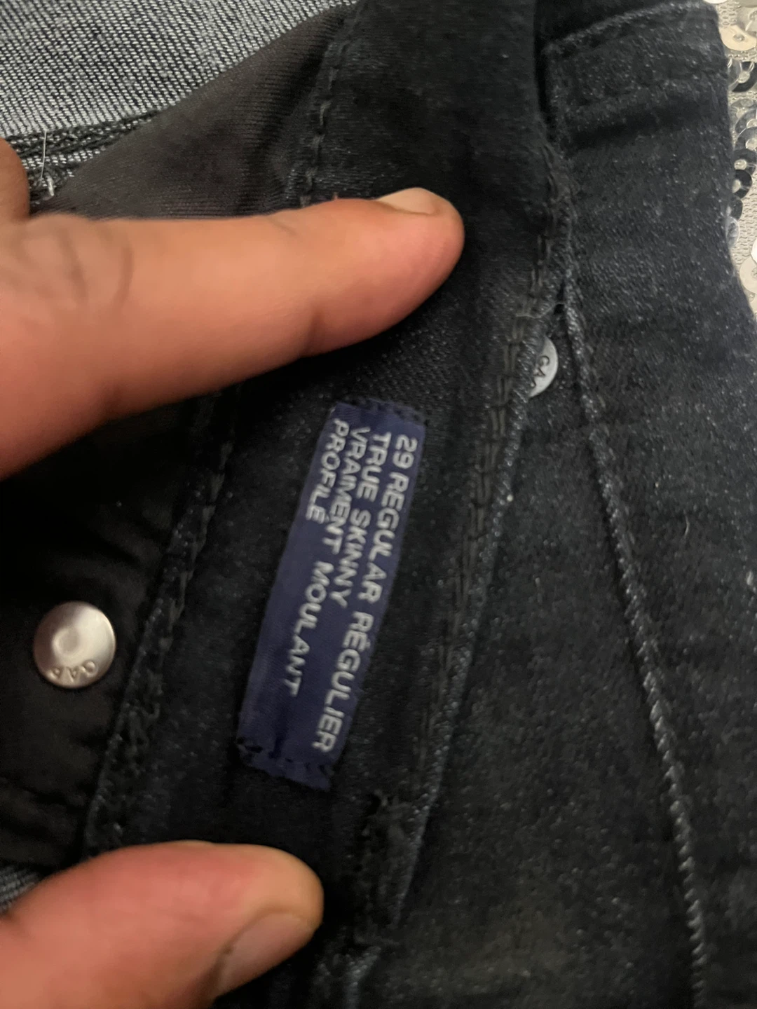 GAP Men's 29 Regular True Skinny Jeans - photo 2