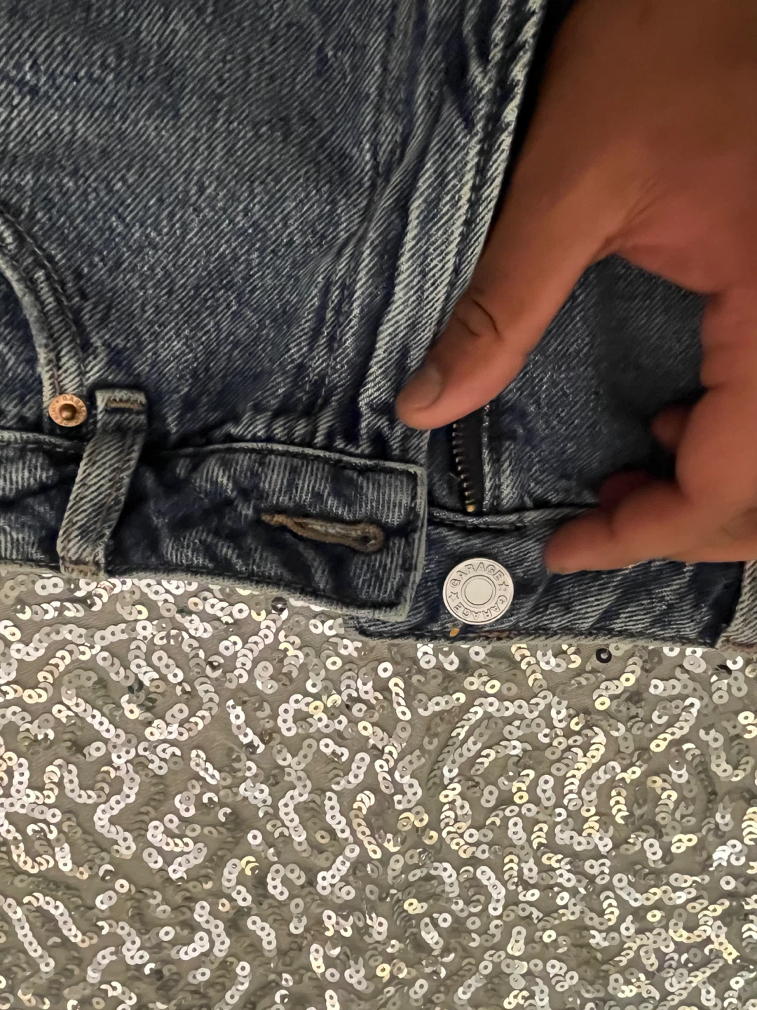 Garage Denim Ripped Jean Shorts - photo 3