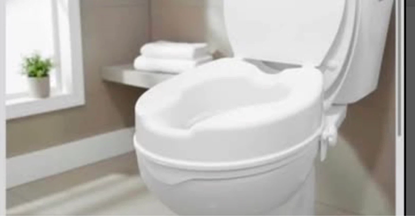 White Toilet Seat Riser