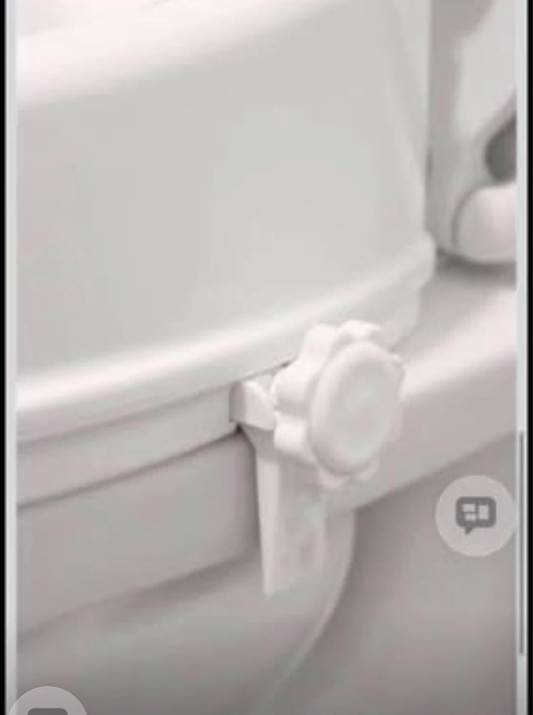 White Toilet Seat Riser - photo 5