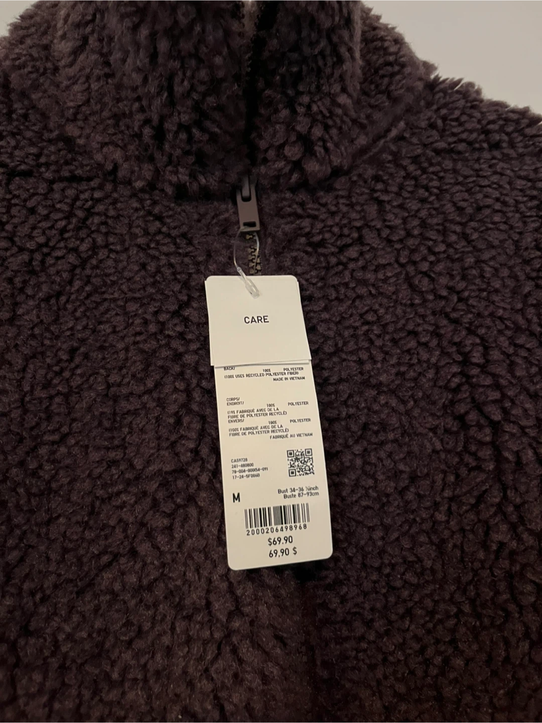 Women's Fleece Jacket - Size M - photo 2