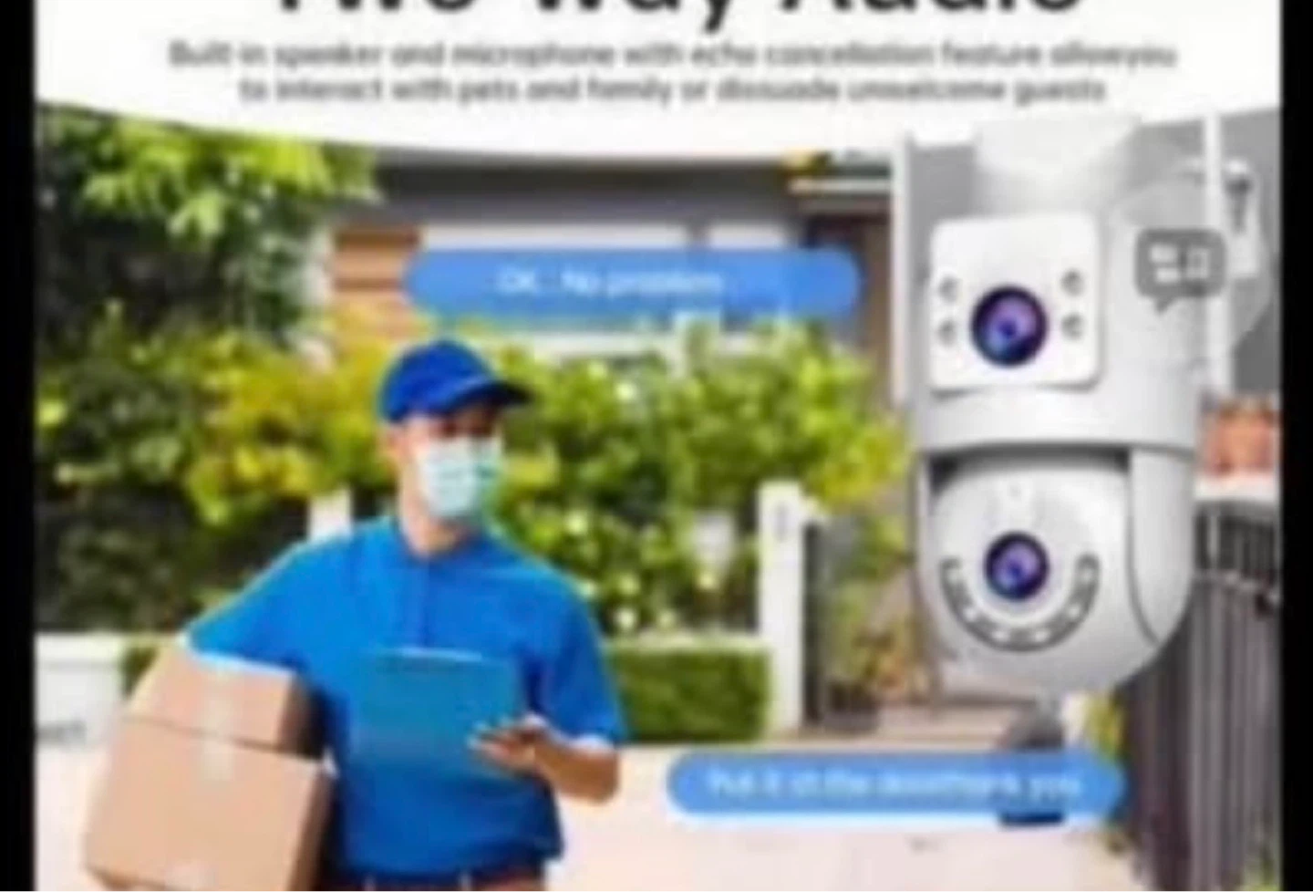 IP6X Water Resistant Security Camera with 5G WiFi - photo 5