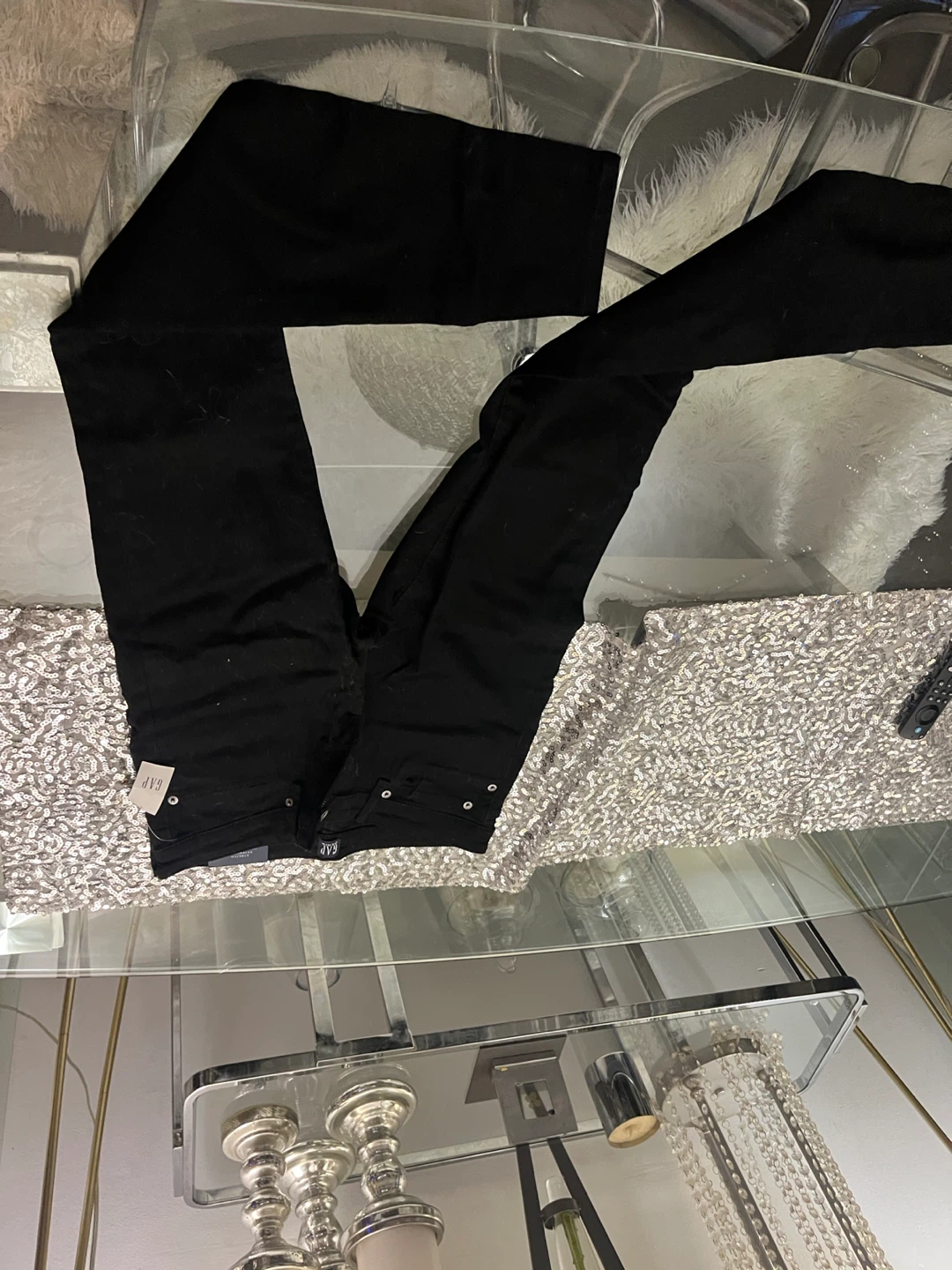 GAP Black Stretch Denim Jeans - Size 8/29