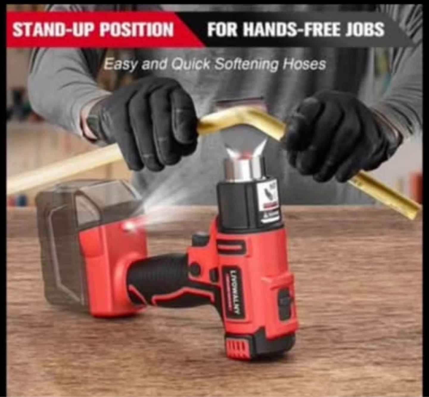 LivoWaly Cordless Heat Gun Kit