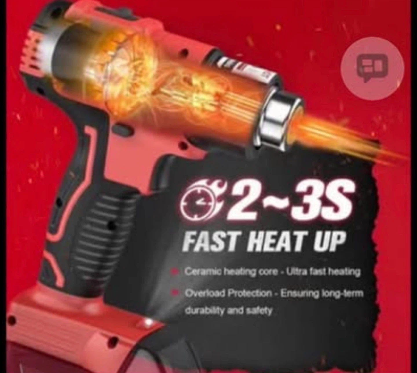 LivoWaly Cordless Heat Gun Kit - photo 5