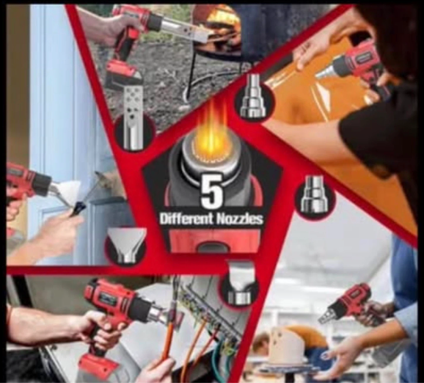 LivoWaly Cordless Heat Gun Kit - photo 2