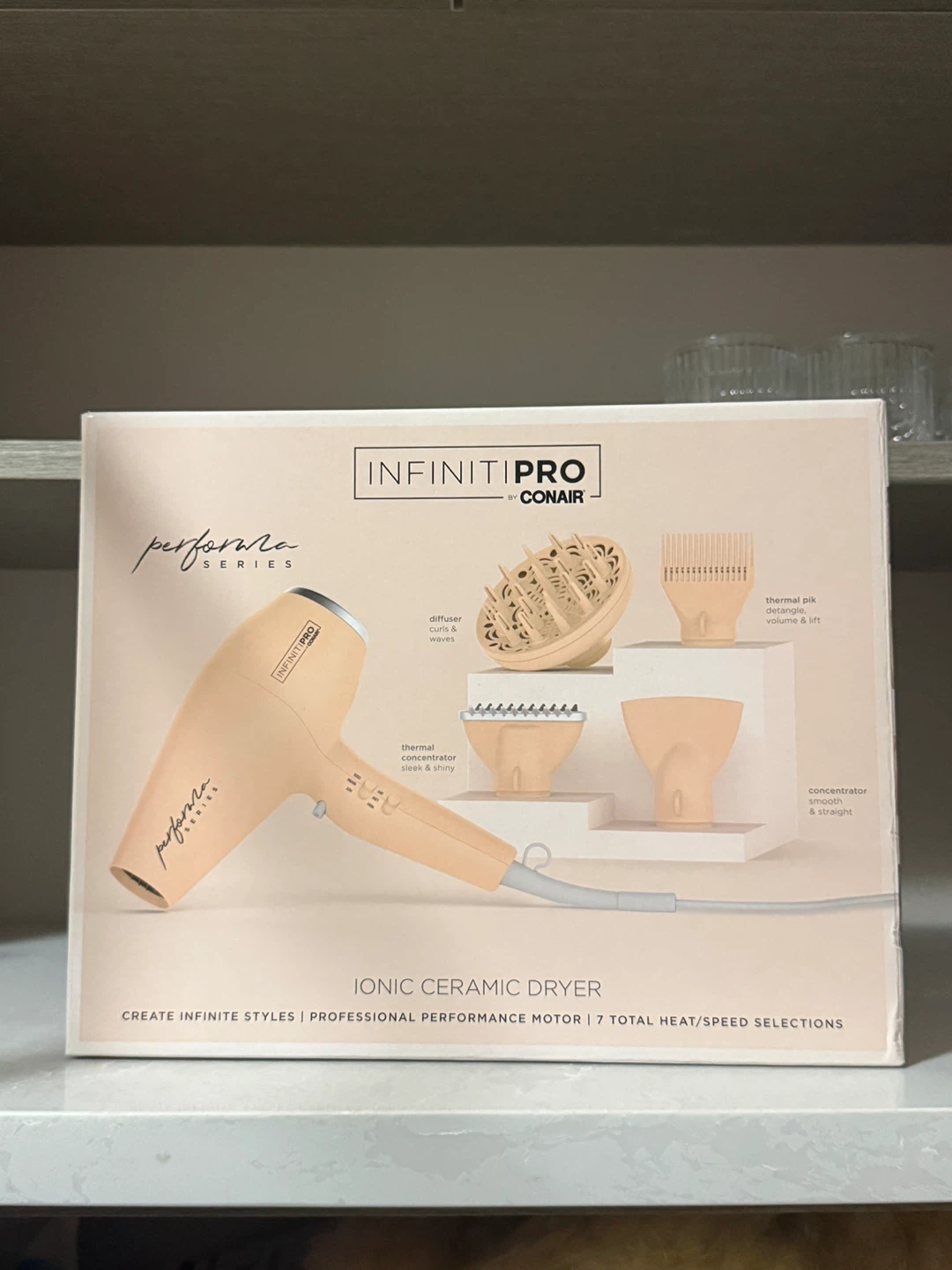 Conair InfinitiPro Perfoma Series Ionic Ceramic Hair Dryer