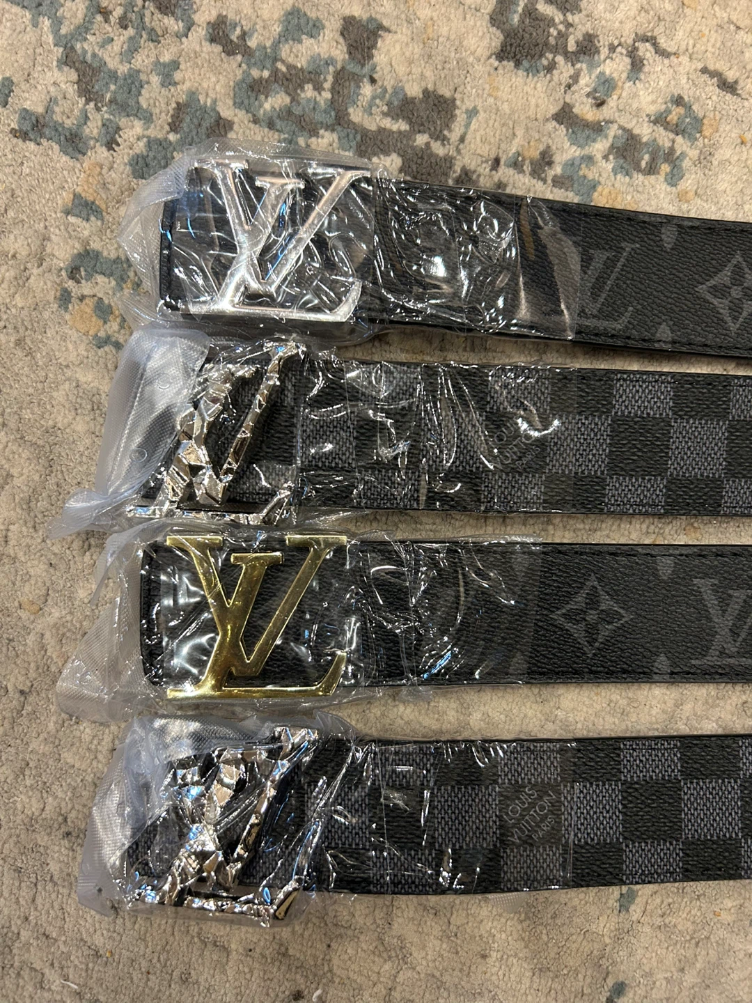Louis Vuitton Monogram Belts (Set of 4) - photo 4