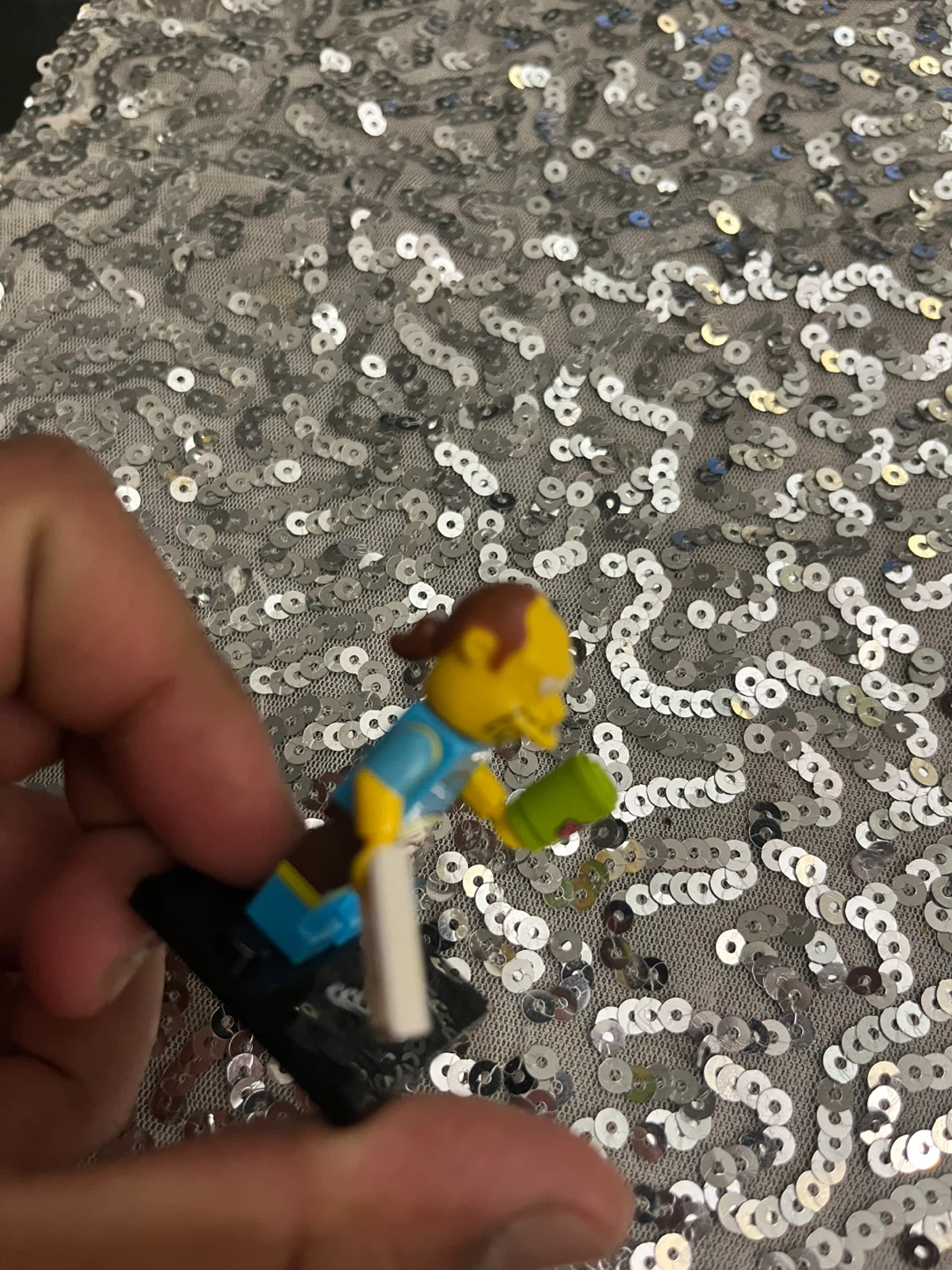LEGO Simpsons custom comic book guy  Minifigure - photo 4