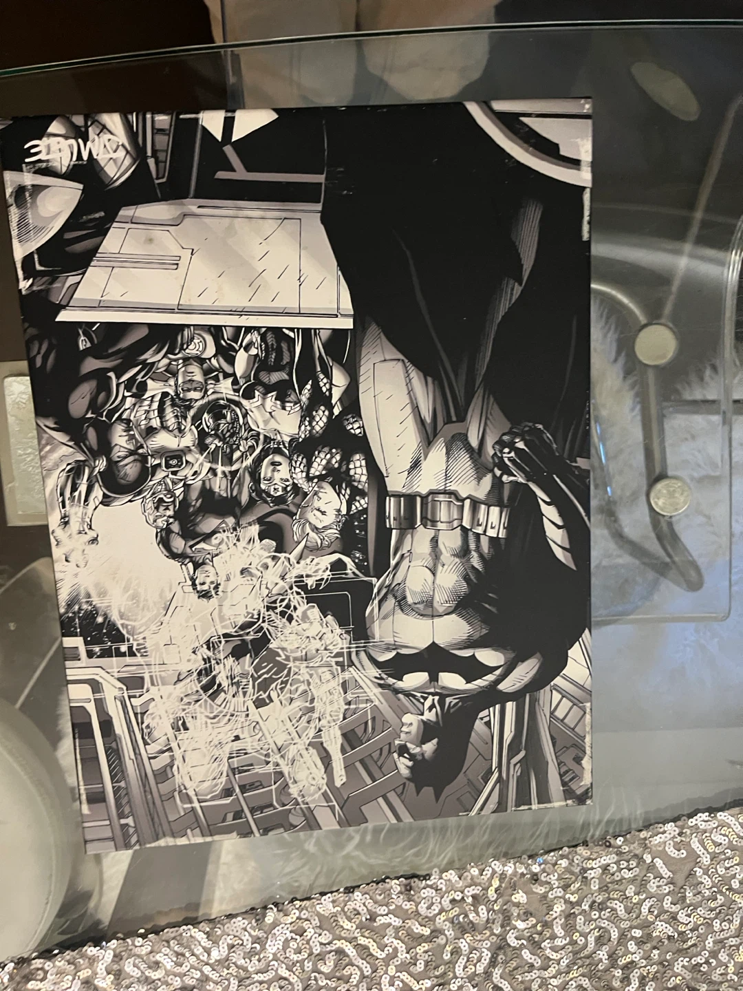 DC Comics Batman and Heroes Wood Wall Art