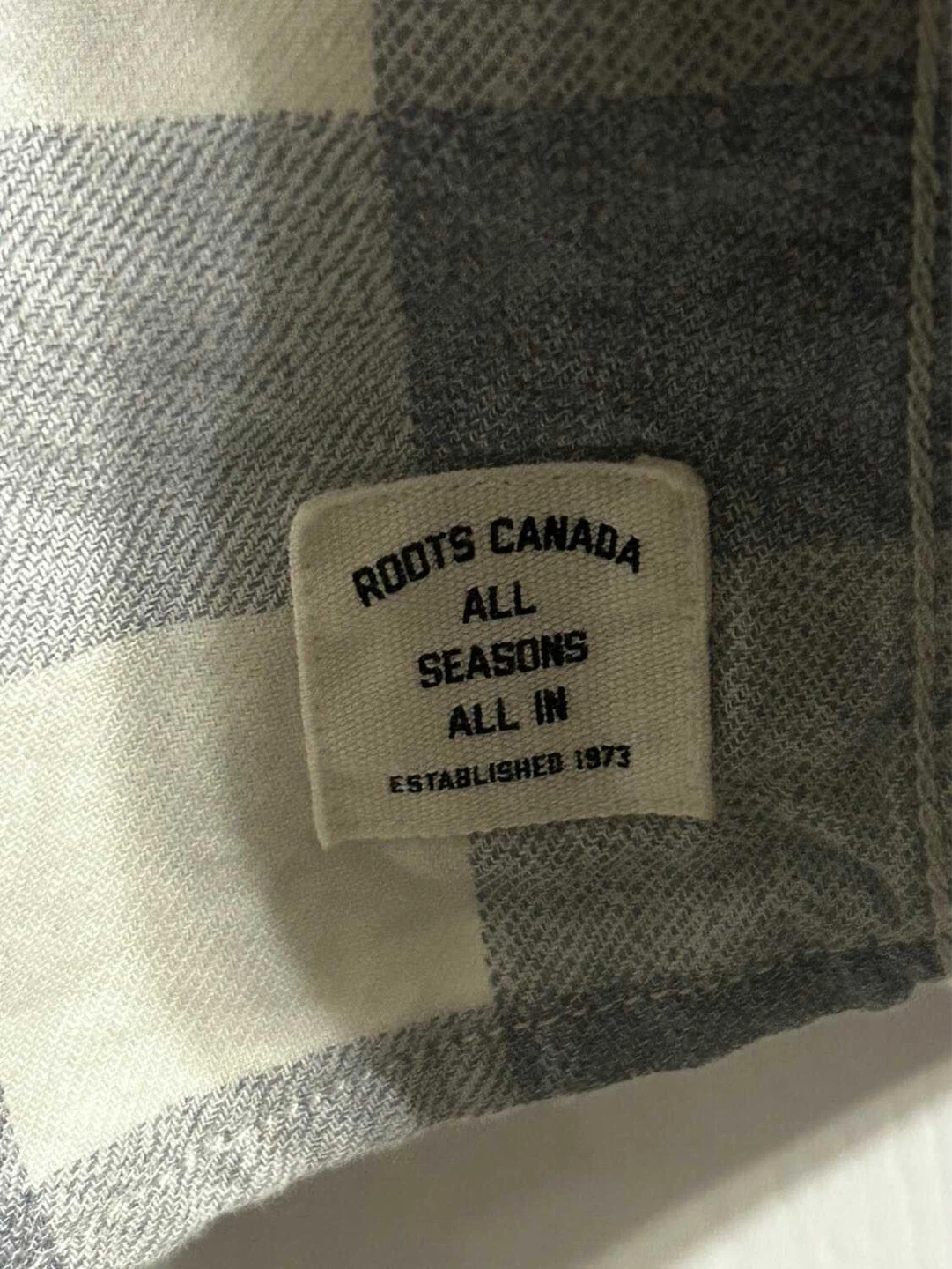 Roots Canada Plaid Long Sleeve Shirt - XL-TG - photo 2