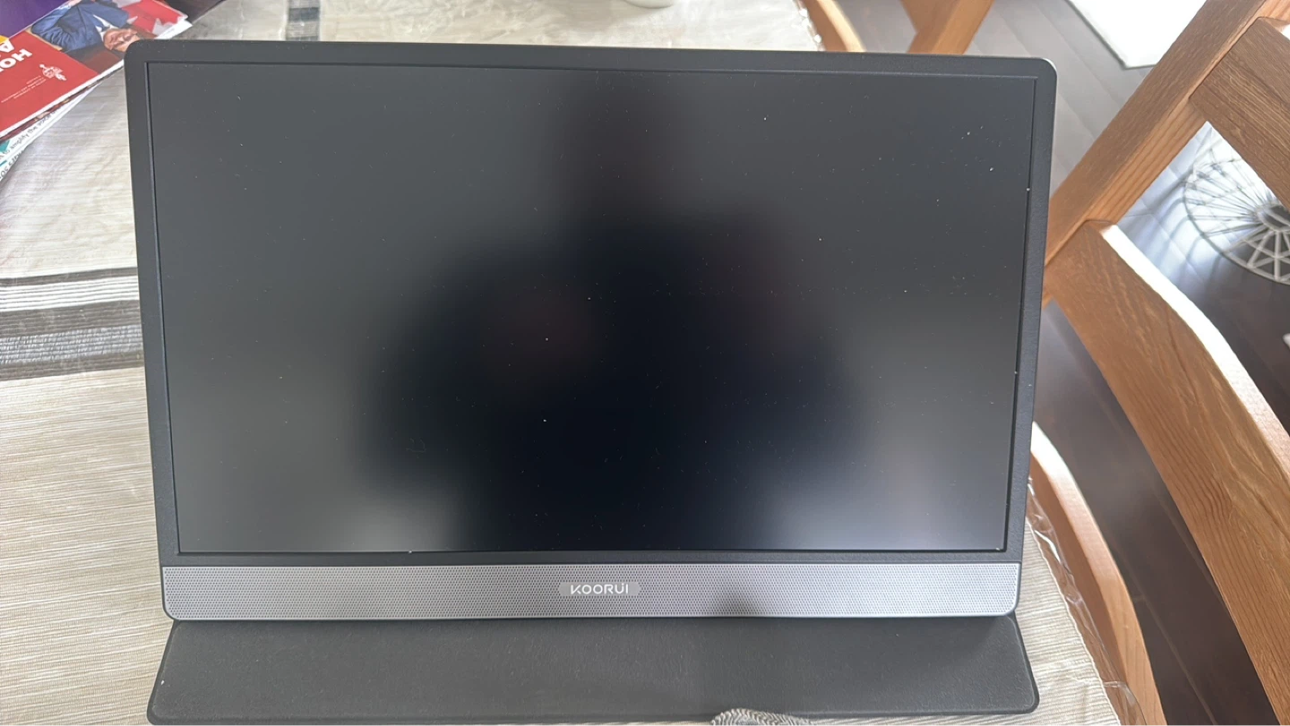 KOORUI Portable Monitor with Cables - photo 2