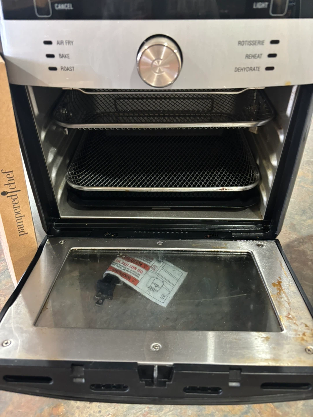 Pampered Chef Deluxe Air Fryer - photo 3