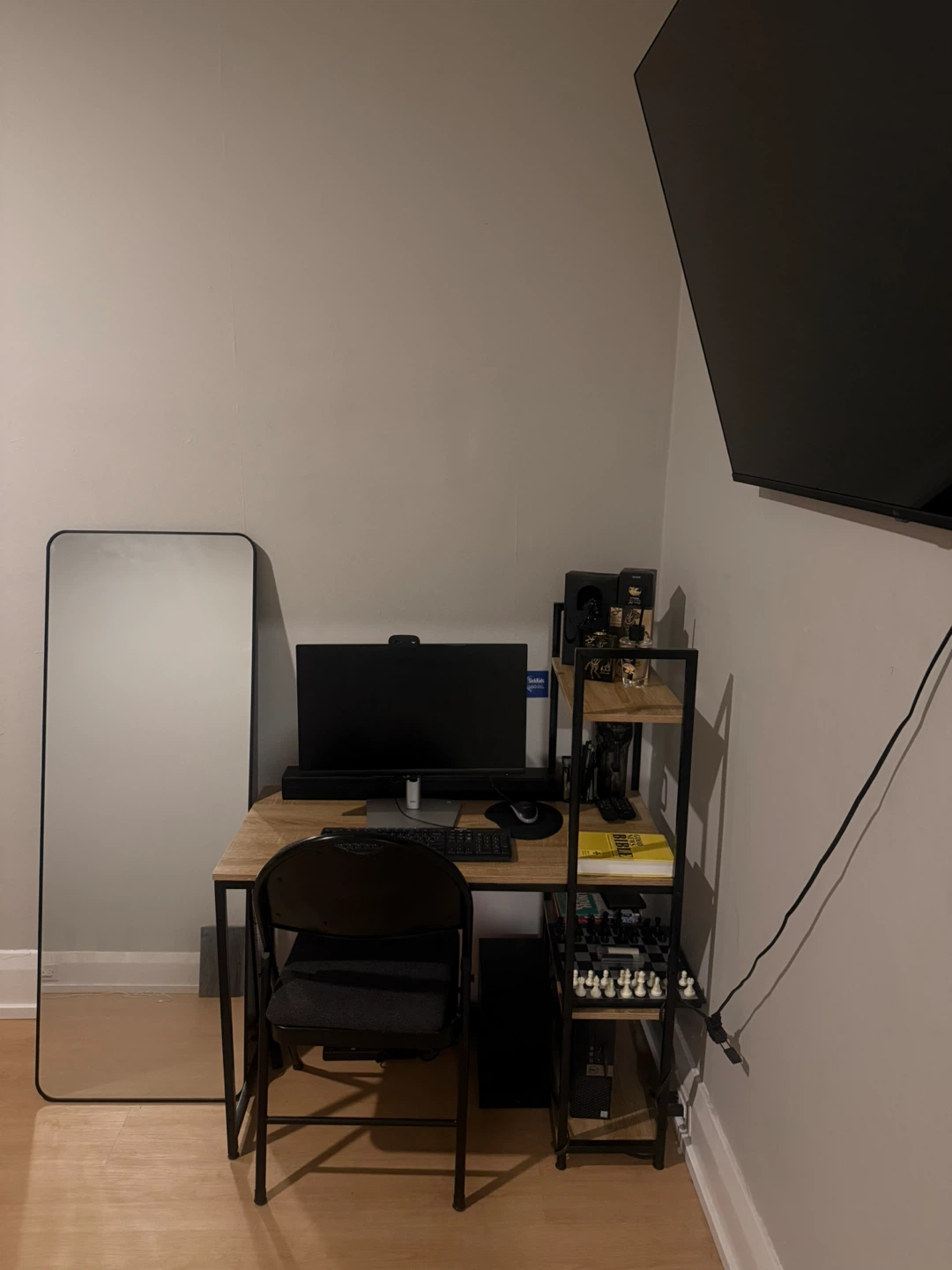 Study desk and Mirror for Sale