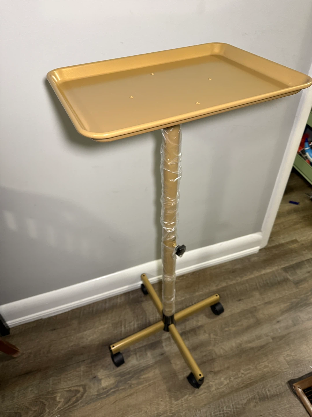 Gold Salon Tray Cart with Wheels - photo 4