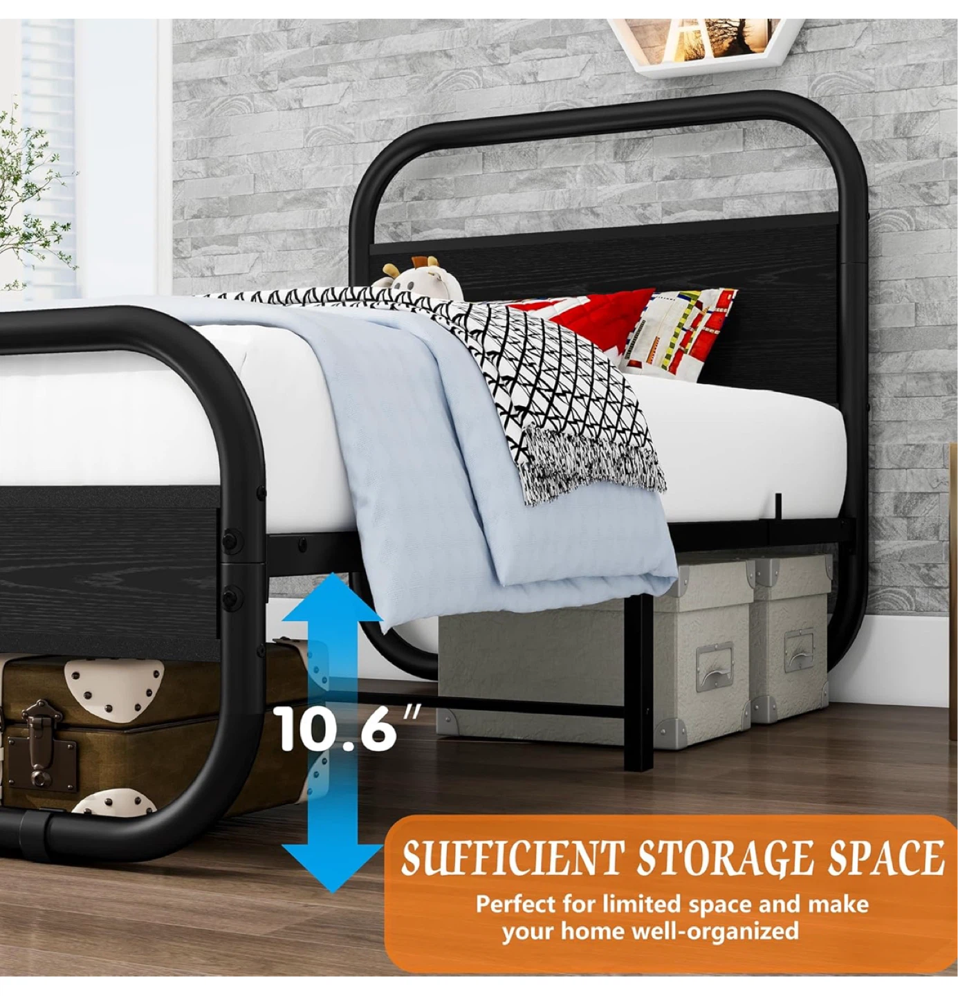 Twin bed frame - photo 3