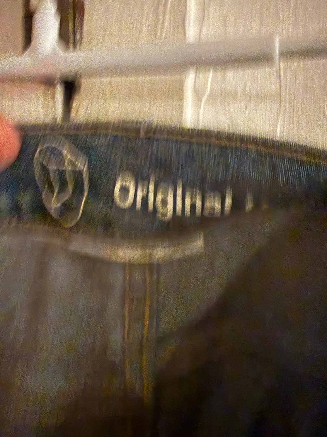 Original "Original" Distressed Blue Jeans - photo 4
