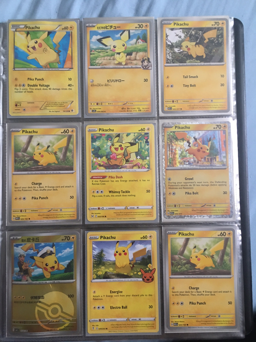 Pikachu Pokémon Cards Collection - photo 2