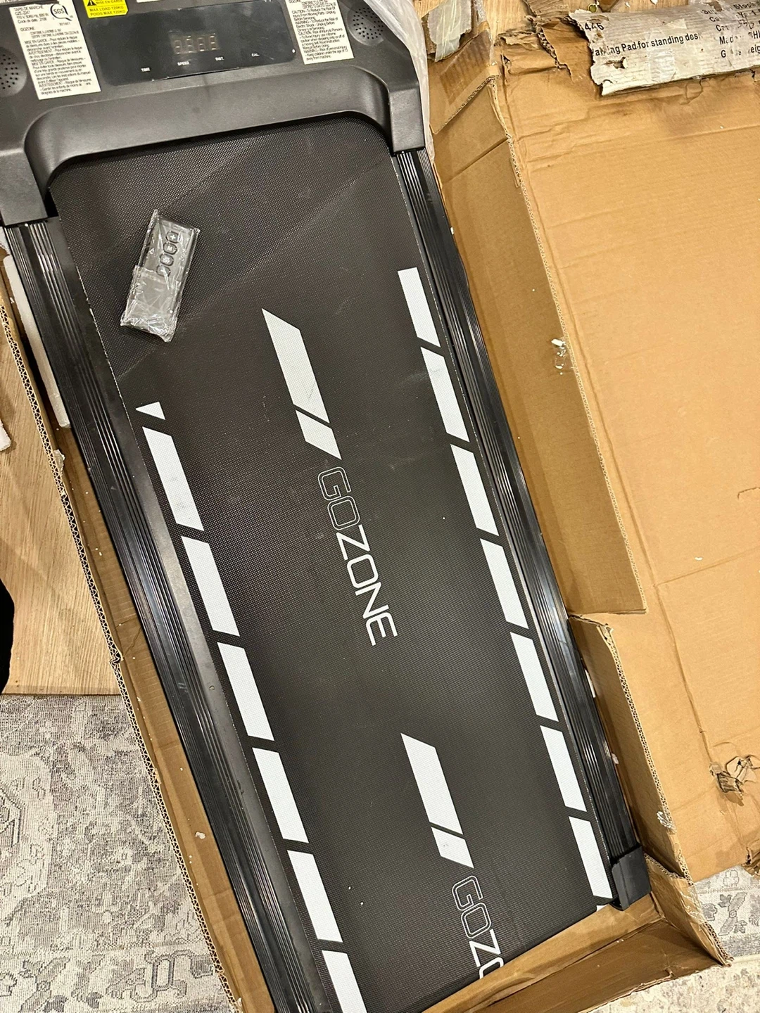 GOZONE Walking Pad Treadmill with Remote - photo 3