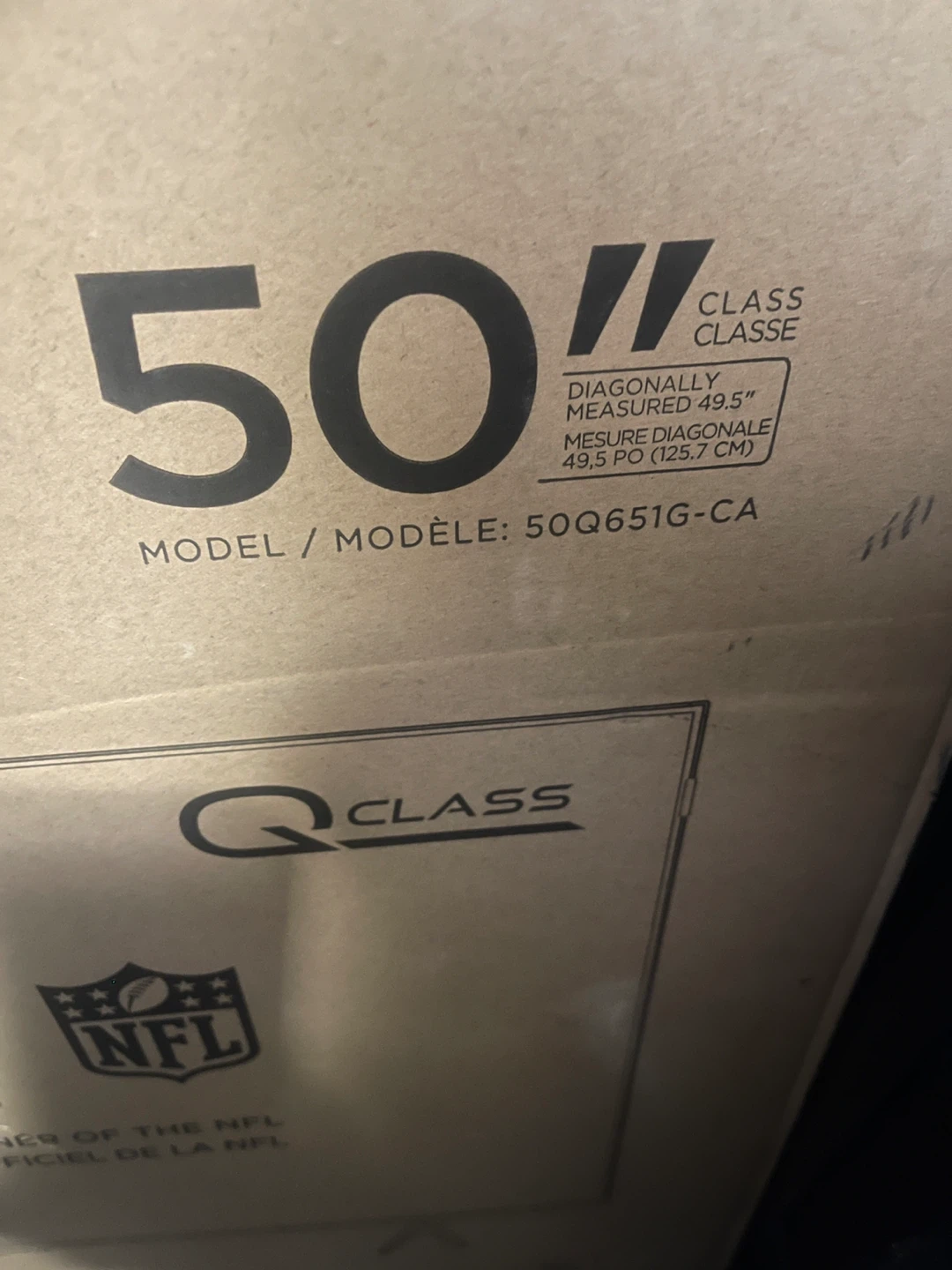 TCL 50" Q Class 4K UHD QLED Roku Smart TV - photo 2