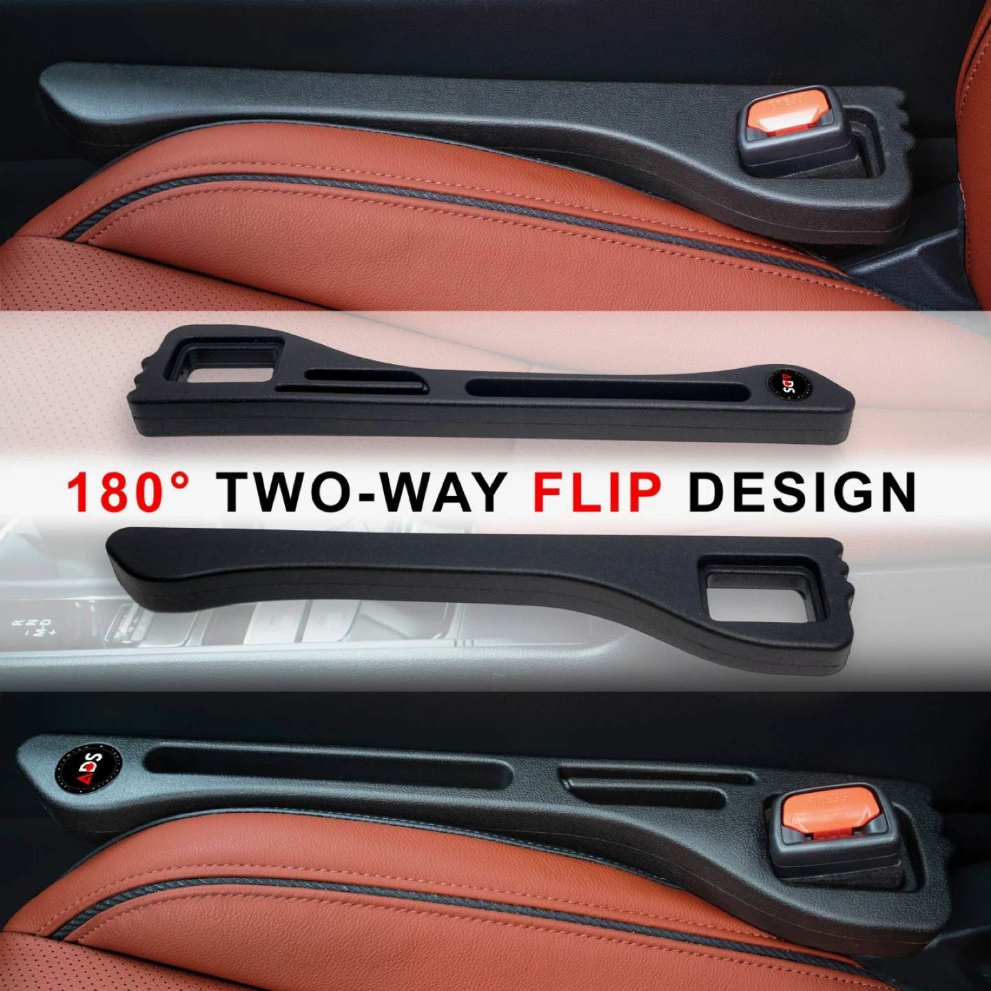 Car Seat Gap Organizer with Flip Design - photo 4