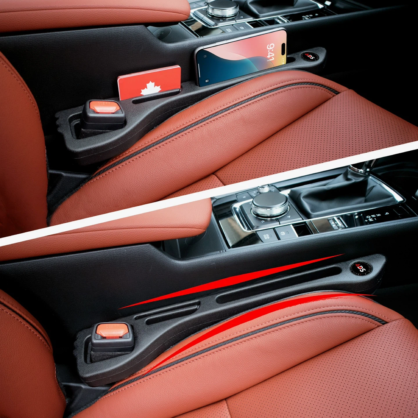 Car Seat Gap Organizer with Flip Design - photo 2