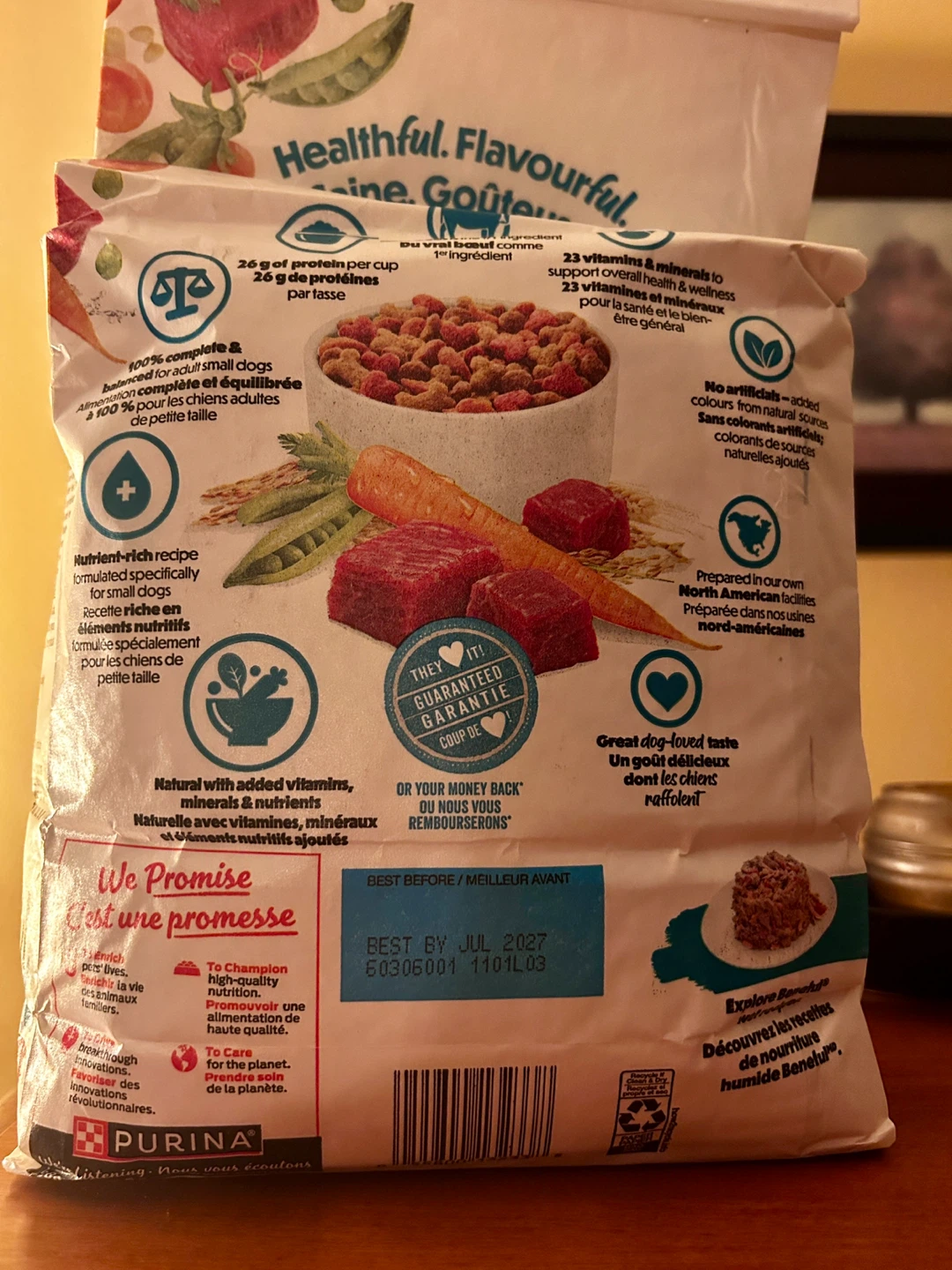 New Beneful Incredi-Bites Dog Food 1.6KG - photo 2
