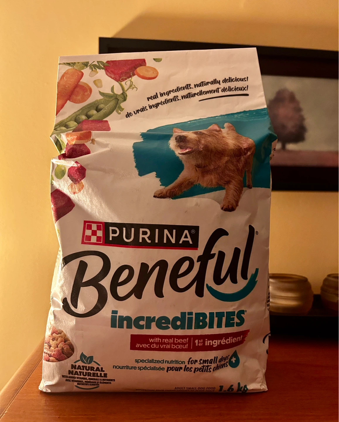 New Beneful Incredi-Bites Dog Food 1.6KG